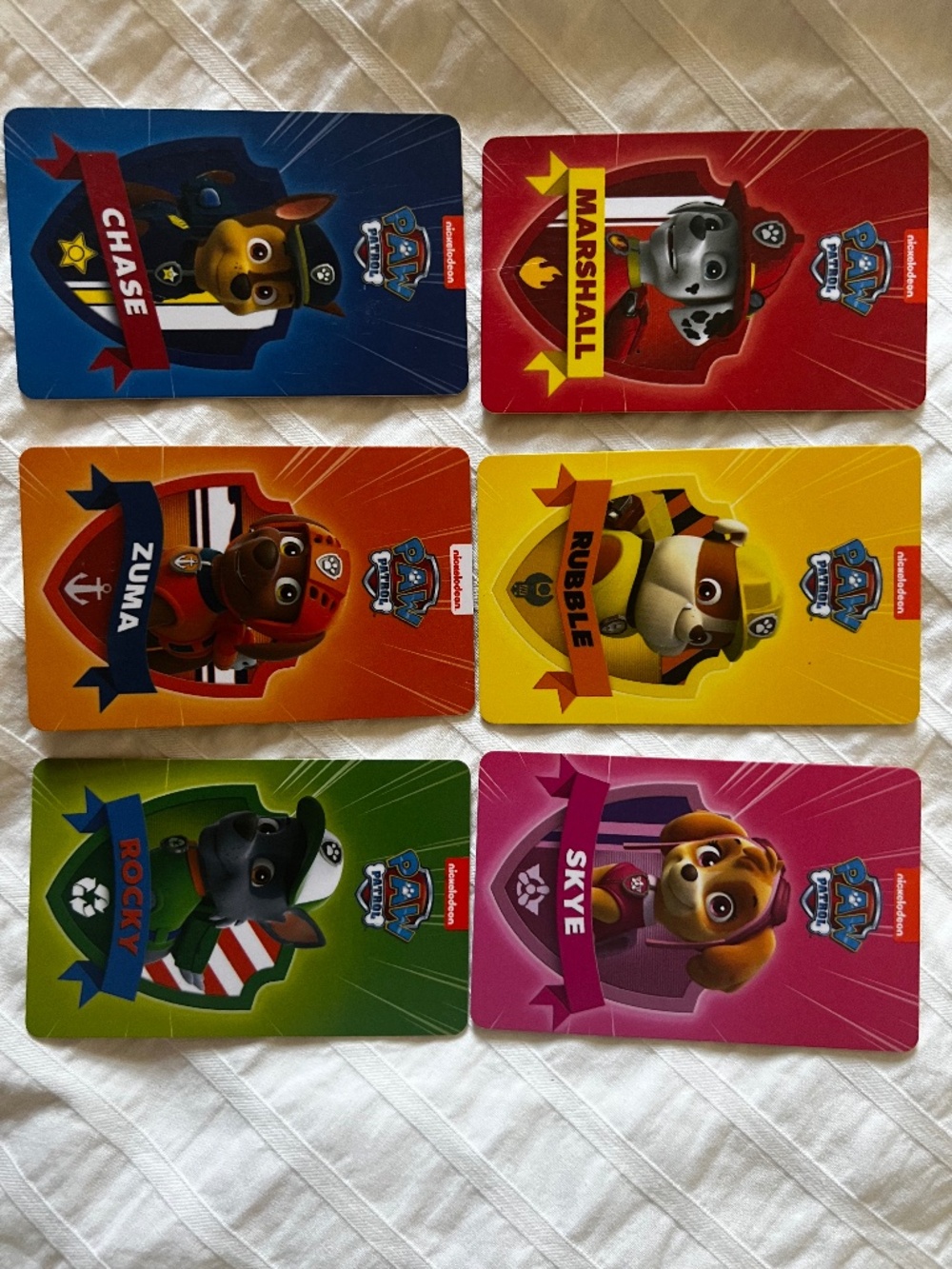 Paw Patrol Pup pack Yoto Cards